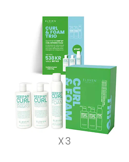CURL & FOAM TRIO - KAMPANJPAKET - 3-PACK