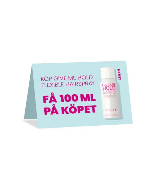 FLEXIBLE HAIRSPRAY PÅ KÖPET - SKYLT 90x65 MM