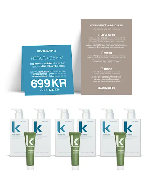 REPAIR 500 ML DUO + DETOX - KAMPANJPAKET - 3-PACK