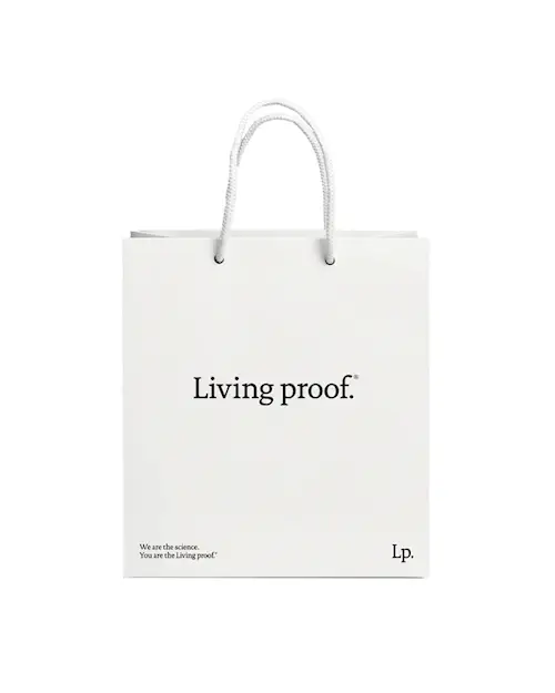 PÅSE "LIVING PROOF" VIT 1-PACK