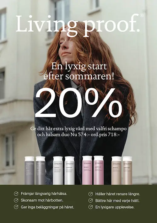 SKYLT A5 "LIVING PROOF - 20% SHAMPOO + CONDITIONER"