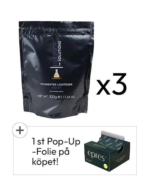 BLEKNINGSDEAL BLONDE SOLUTIONS - 3-PACK