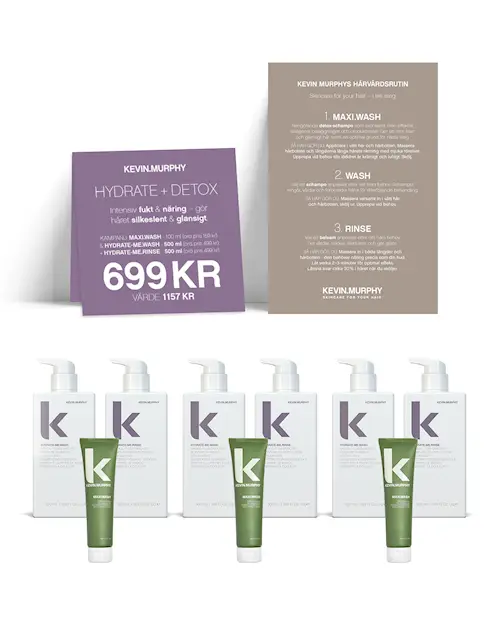 HYDRATE 500 ML DUO + DETOX - KAMPANJPAKET - 3-PACK