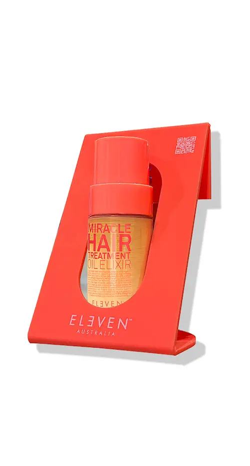 MIRROR DISPLAY - "MIRACLE HAIR TREATMENT OIL ELIXIR"