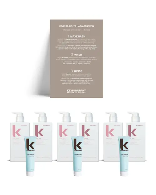 ANGEL 500 ML DUO + LEAVE-IN.REPAIR - KAMPANJPAKET - 3-PACK