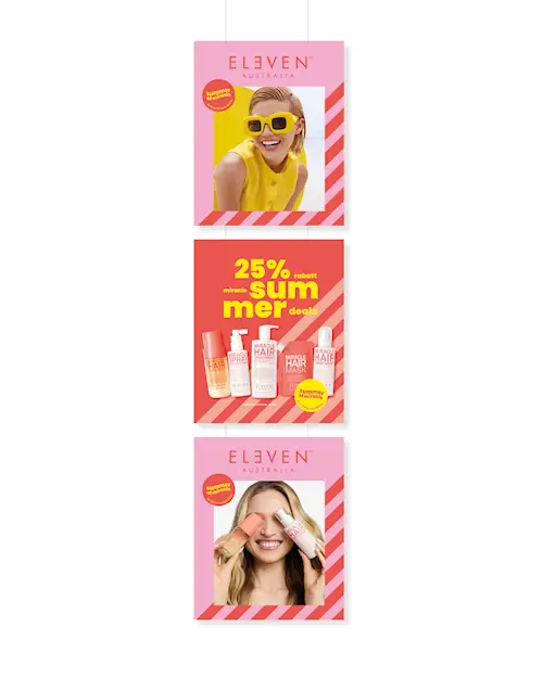 SKYLTKIT (3 st i en) "ELEVEN SUMMER"