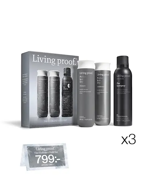 THE HYDRATE + HOLD SET - HOLIDAY DEAL PAKET - 3-PACK