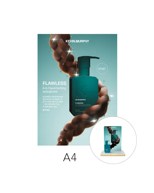 A4-BLAD TILL BAMBUSTÄLL "FLAWLESS"