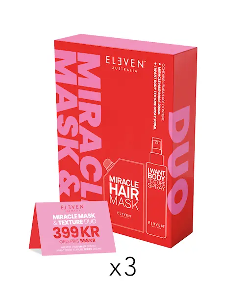 MIRACLE MASK & TEXTURE DUO - KAMPANJPAKET - 3-PACK