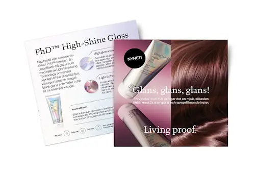 KONSUMENTBROSCHYR "HIGH-SHINE GLOSS"