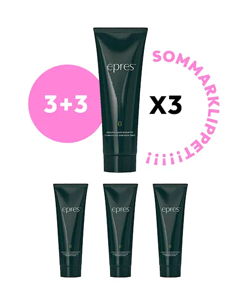 SOMMARKLIPPET - EPRES HEALTHY HAIR - 6-PACK