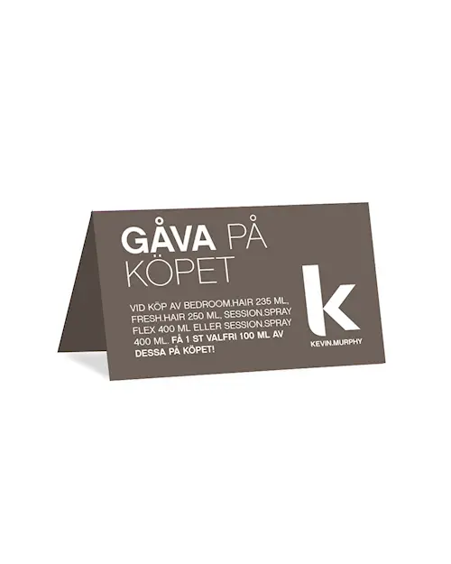 GÅVA PÅ KÖPET - SKYLT 90x65 MM