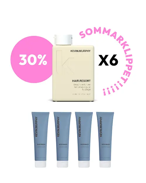 SOMMARKLIPPET - HAIR.RESORT - 6-PACK