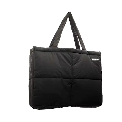 TYGVÄSKA "QUILTED TOTE BAG"