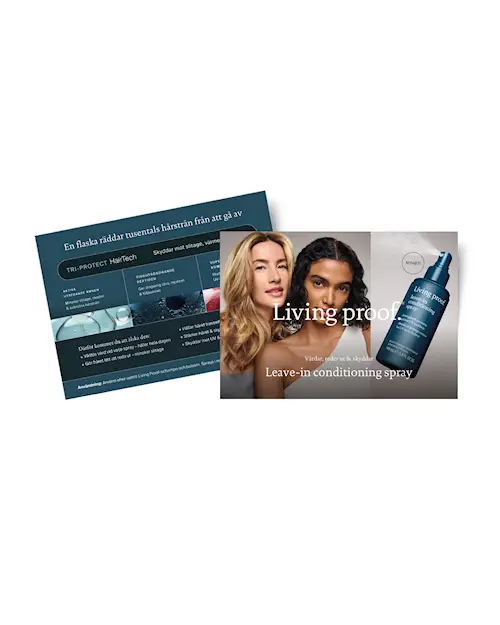 INFOBLAD - "LEAVE-IN CONDITIONING SPRAY"